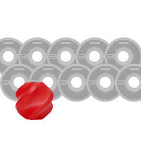 Bambu Lab Red TPU HF 95A Filament 10 Pack - 1.75mm (1kg)