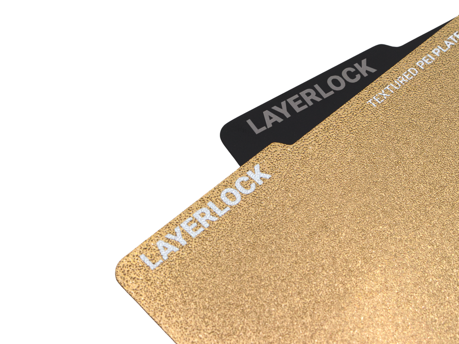 LayerLock Textured PEI Build Plate for Bambu Lab A1 / P1 / X1 Series