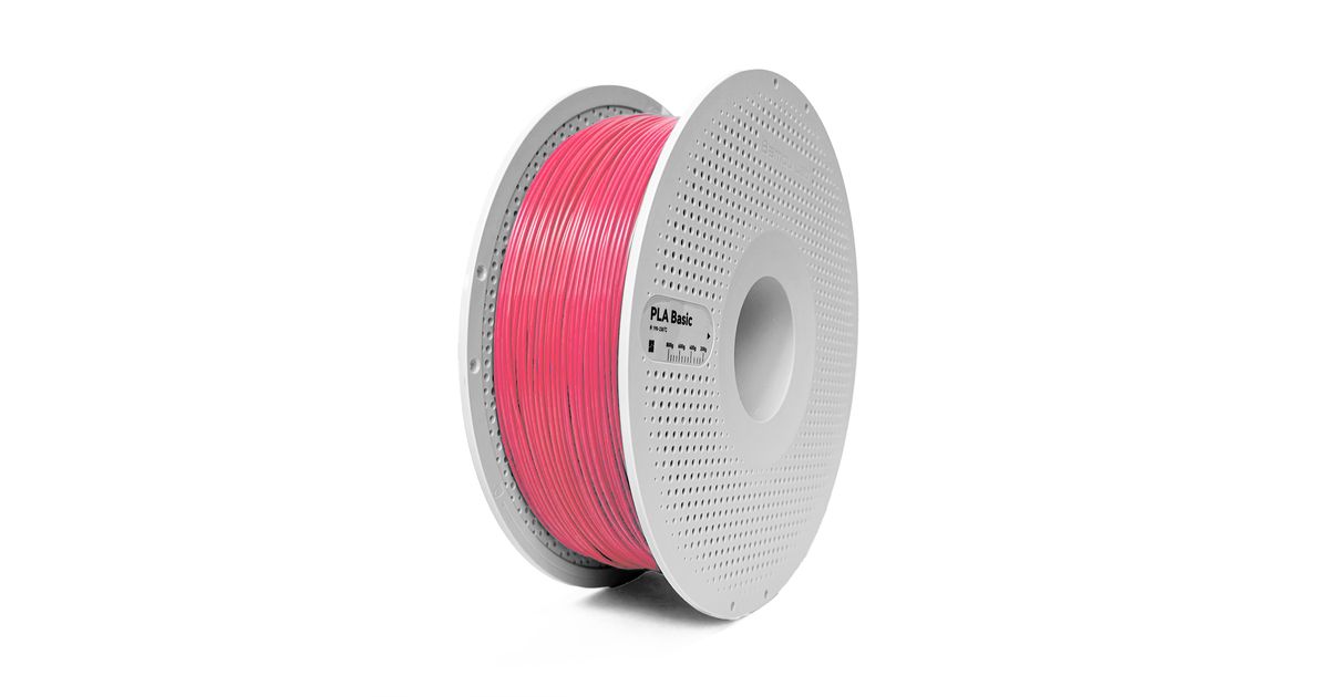 Bambu Lab Pink PLA Filament - 1.75mm (1kg) | MatterHackers