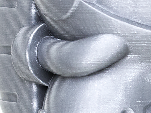 Silver MH Build Series PLA Filament - 1.75mm (1kg)