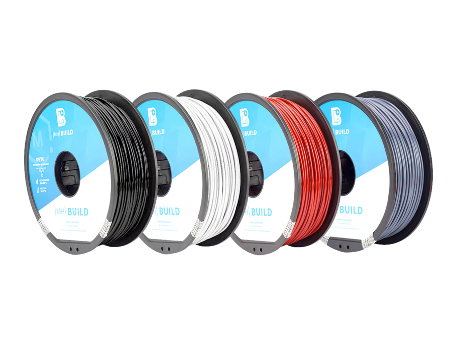 MH Build Series Translucent PETG Filament Bundle - 1.75mm