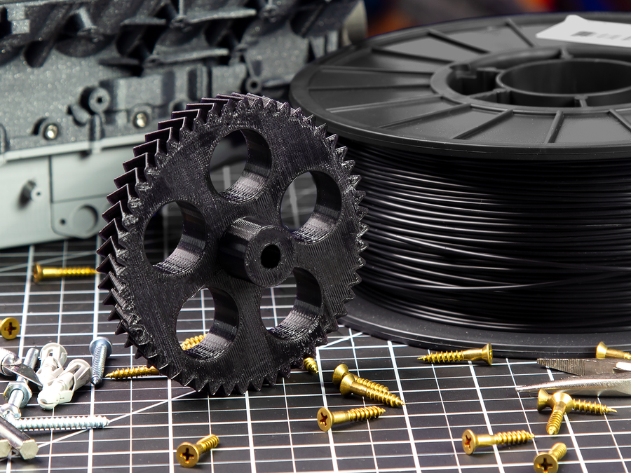 Gray PRO Series ABS Filament - 1.75mm (1kg)