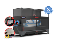Custom Modix BIG-180X V4 3D Printer Kit - Tilt Screen + Magnetic Bed + Extended Warranty