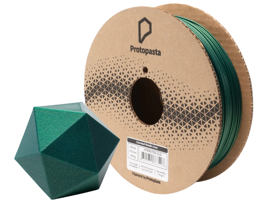 Protopasta Empire Strikes Black Silver Glitter HTPLA Filament - 1.75mm (0.5kg)