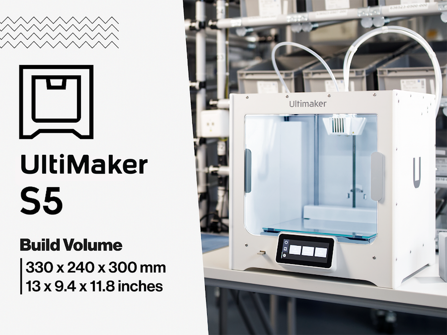 Ultimaker S5 3D Printer - Engineering Bundle & 3 Year Warranty