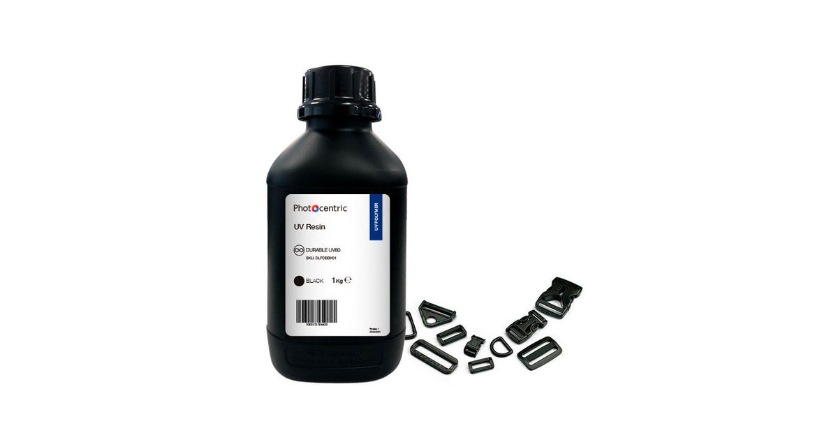 PhotoCentric 3D UV80 Durable Resin (1kg) | MatterHackers