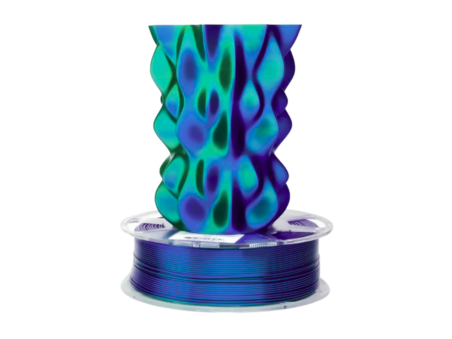 Blue Green Silky MH Build Series Magic PLA Filament - 1.75mm (1kg)