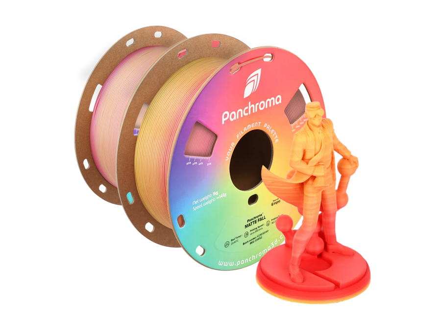 PolyMaker Panchroma Gradient Matte Pastel Rainbow PLA Filament - 1.75mm (1kg)