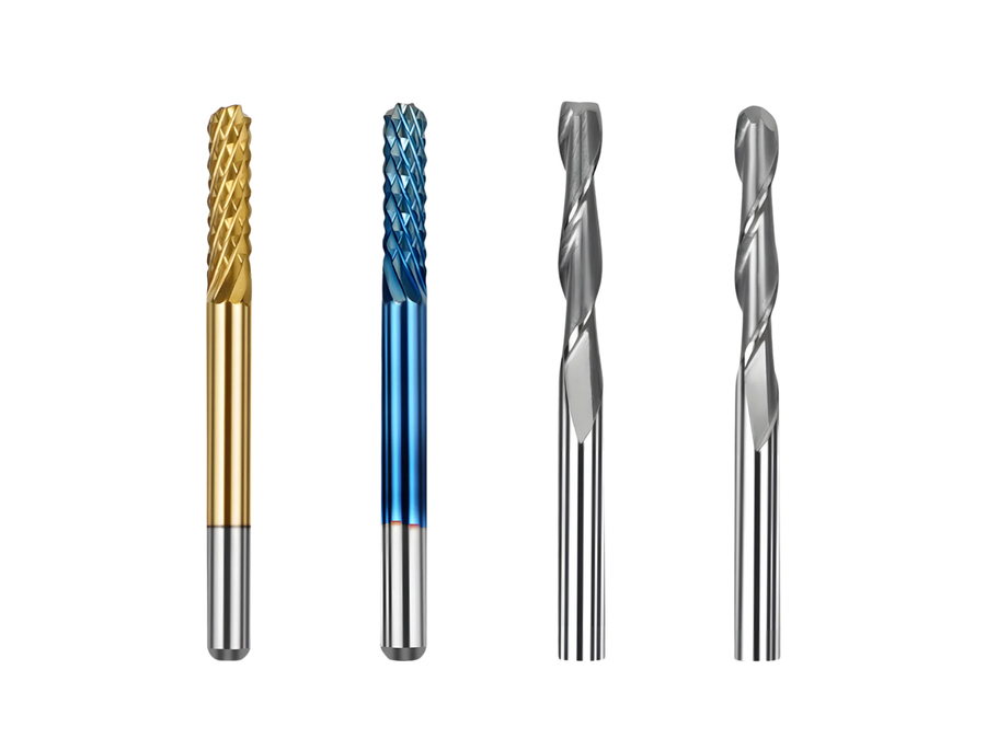 Twotrees 40 PCS End Mills CNC Router Bits