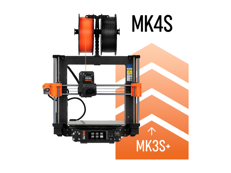 Prusa Original Prusa i3 MK3/S/+ to MK4S Upgrade Kit - Silver PSU - 2+1 Screws (Power Cable Soldered)