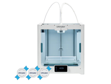 UltiMaker S5 3D Printer (No Camera, No Wi-Fi, No USB) + UltiMakerCare Plan - 3 Year