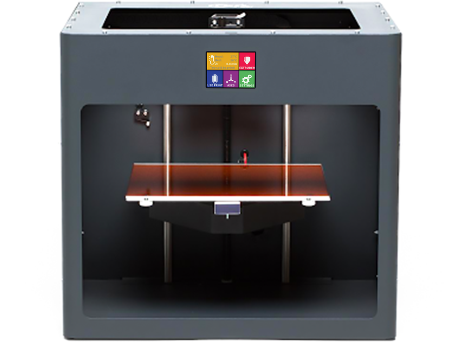 CraftBot PLUS 3D Printer Fully Assembled - Grey