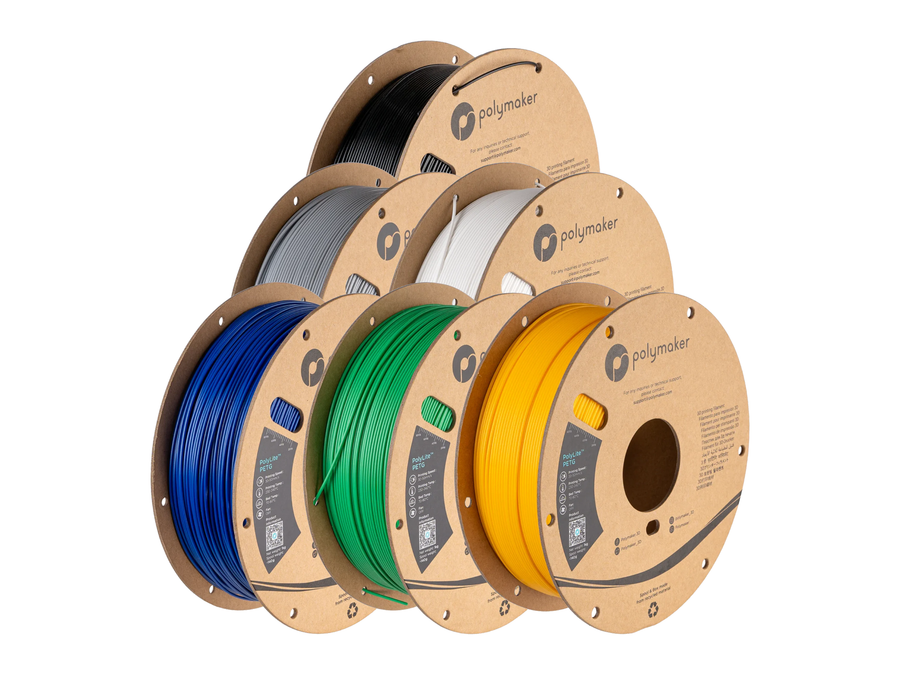 Polymaker PolyLite PETG Blue Filament - 1.75mm (1kg)