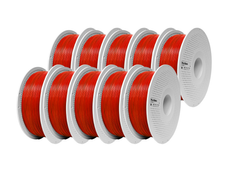 Bambu Lab Red PLA Filament 10 Pack - 1.75mm (1kg)