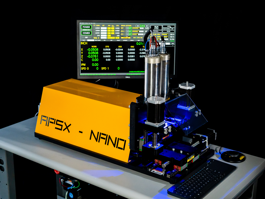 nanoページ APSX-NANO Desktop CNC Swiss Lathe | MatterHackers
