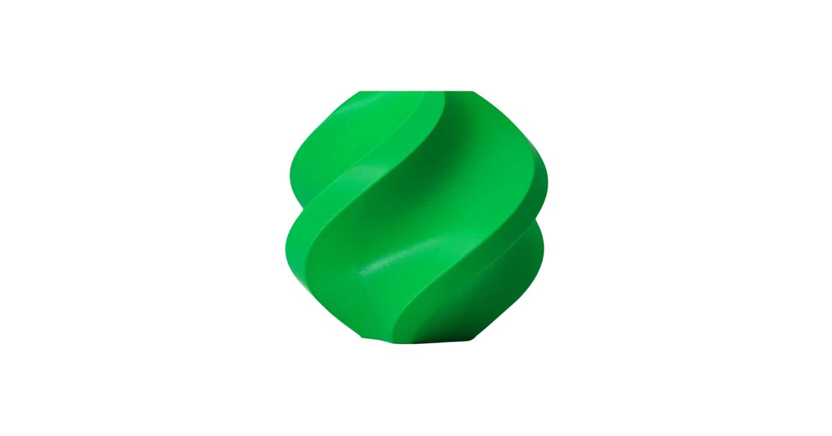 Bambu Lab Green PETG Basic Filament - 1.75mm (1kg) | MatterHackers
