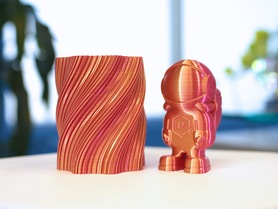 Gold Magenta Silky MH Build Series Magic PLA Filament - 1.75mm (1kg)