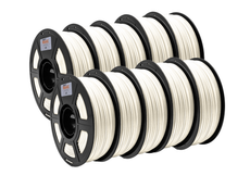 ThriftyMake White ABS Filament 10 Pack - 1.75mm (1kg)