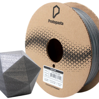 Protopasta Empire Strikes Black Silver Glitter HTPLA Filament - 1.75mm (0.5kg)