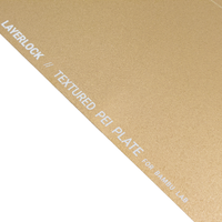 LayerLock Textured PEI Build Plate for Bambu Lab A1 / P1 / X1 Series