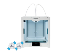 UltiMaker S5 3D Printer (No Camera, No Wi-Fi, No USB) + UltiMakerCare Plan - 2 Year