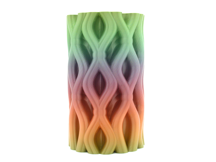 PolyMaker Panchroma Gradient Silk Rainbow PLA Filament - 1.75mm (1kg)