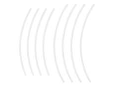 Bambu Lab PTFE Tube - AMS Internal - 195mm + 230mm (Set of 4)