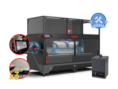 Custom Modix BIG-180X V4 3D Printer Kit - Tilt Screen + Magnetic bed + Air Filter + Extedned Warranty