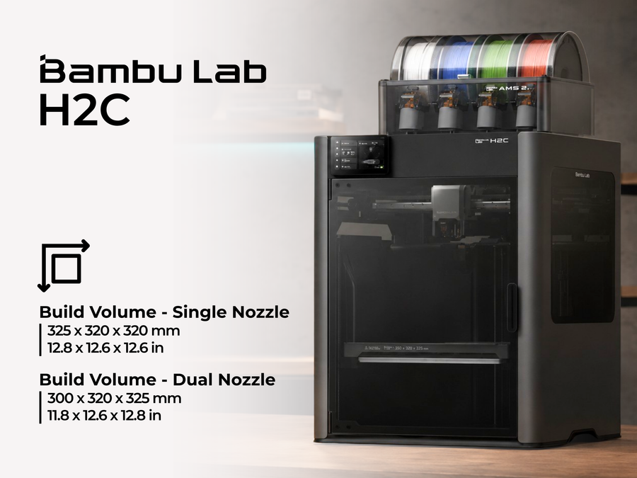 Bambu Lab H2C 40W Laser Combo - The Basics Bundle