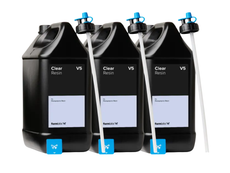 Formlabs Form 4 Clear V5 Resin Cartridge (5L) - 3 Pack