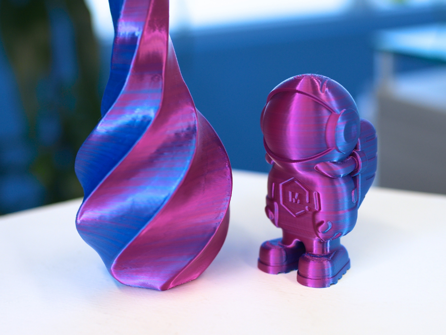Pink Blue Silky MH Build Series Magic PLA Filament - 1.75mm (1kg)