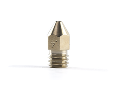 Micro Swiss Plated Brass Wear Resistant Nozzle for Zortrax 3D Printers - 0.40mm
