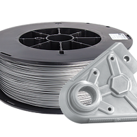 Silver PRO Series PLA Filament - 1.75mm (5lb)