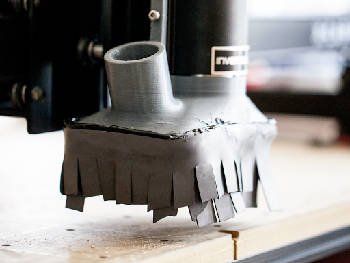 X-Carve Dust Shoe - Digital Design