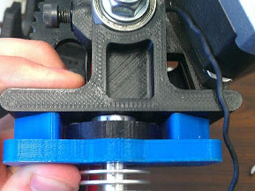 E3D Hotend Mount for LulzBot TAZ 4