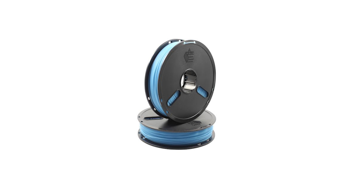 PolyMaker PolyPlus PLA Translucent Blue - 1.75mm (0.75kg) | MatterHackers