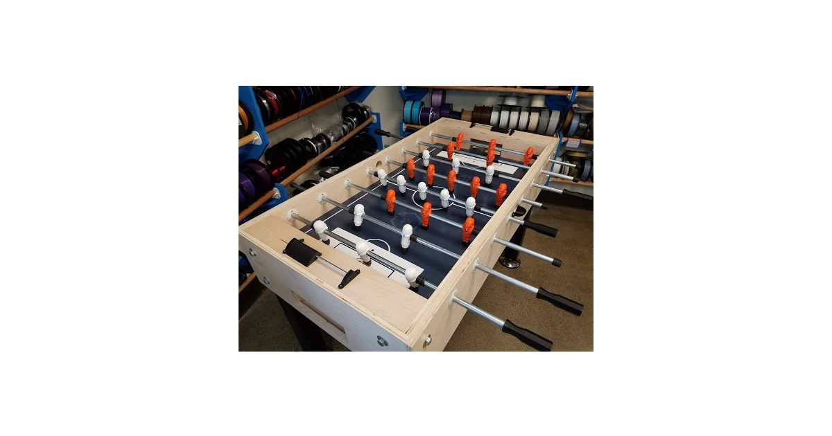 Foosball Table Parts | MatterHackers