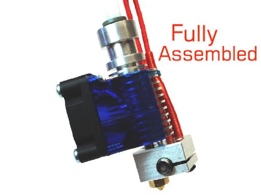 CLEARANCE - E3D All-metal v6 HotEnd Fully Assembled 3.00mm Bowden (12v)