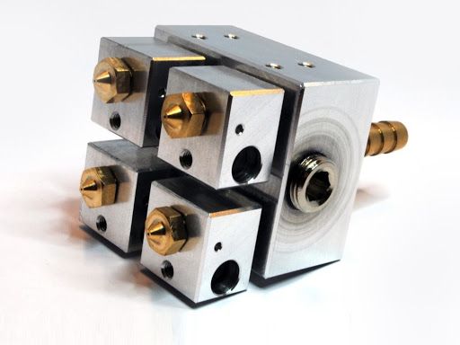 E3D the Kraken All-metal Quad Extruder Full Kit 1.75mm