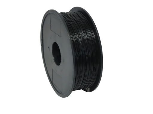 High Impact Polystyrene (HIPS) Dissolvable Black Filament - 2.85mm (1kg)