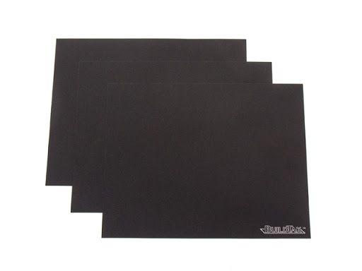 BuildTak 3D Printer Build Surface 8" x 10" (Pack of 3)