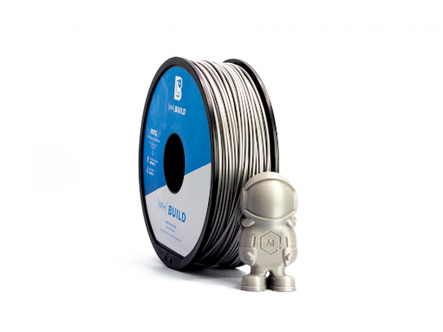 Silver MH Build Series PETG Filament - 2.85mm (1kg)