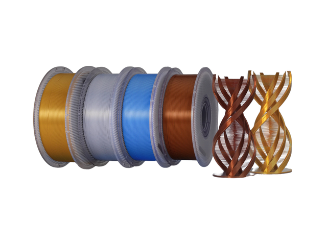 Bambu Lab Purple Silk PLA Filament - 1.75mm (1kg) | MatterHackers