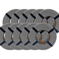 ThriftyMake Silver PETG Filament Refill 10 Pack - 1.75mm (1kg)
