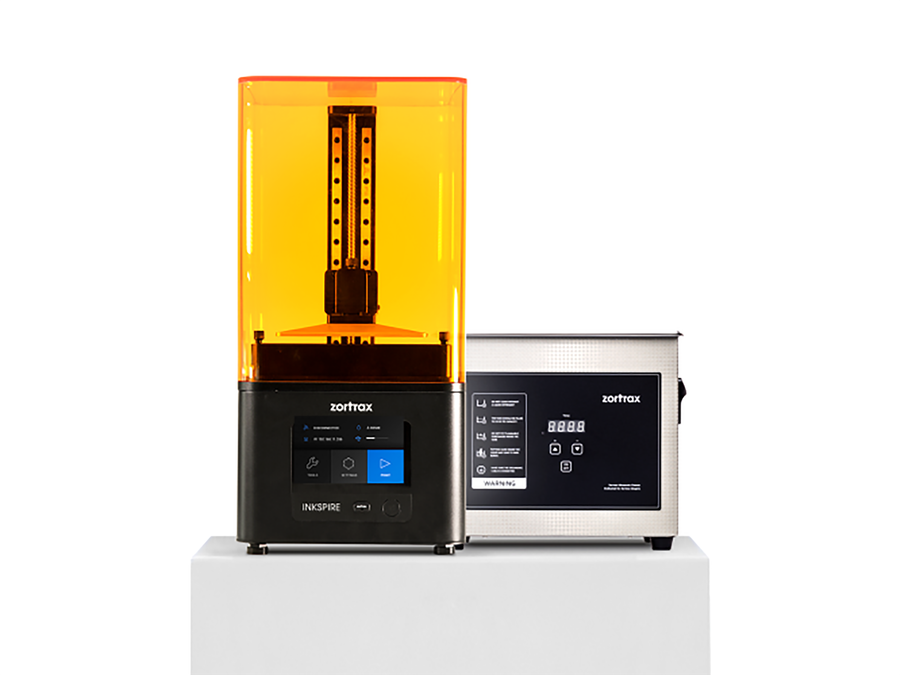 Zortrax Inkspire & Ultrasonic Cleaner