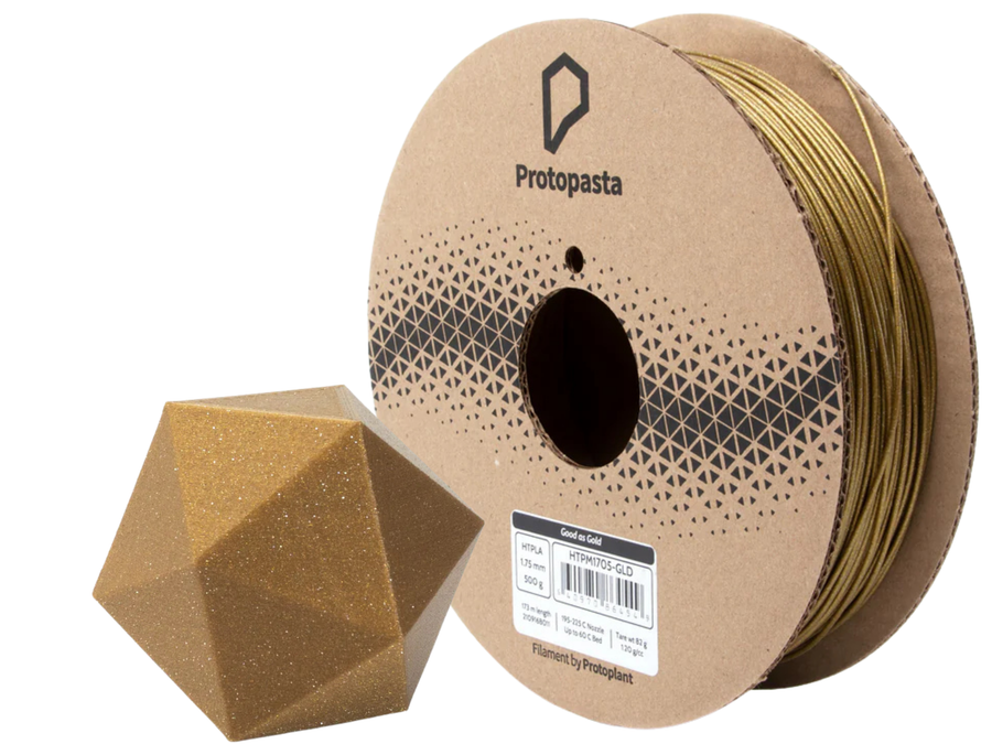 Protopasta Empire Strikes Black Silver Glitter HTPLA Filament - 1.75mm (0.5kg)