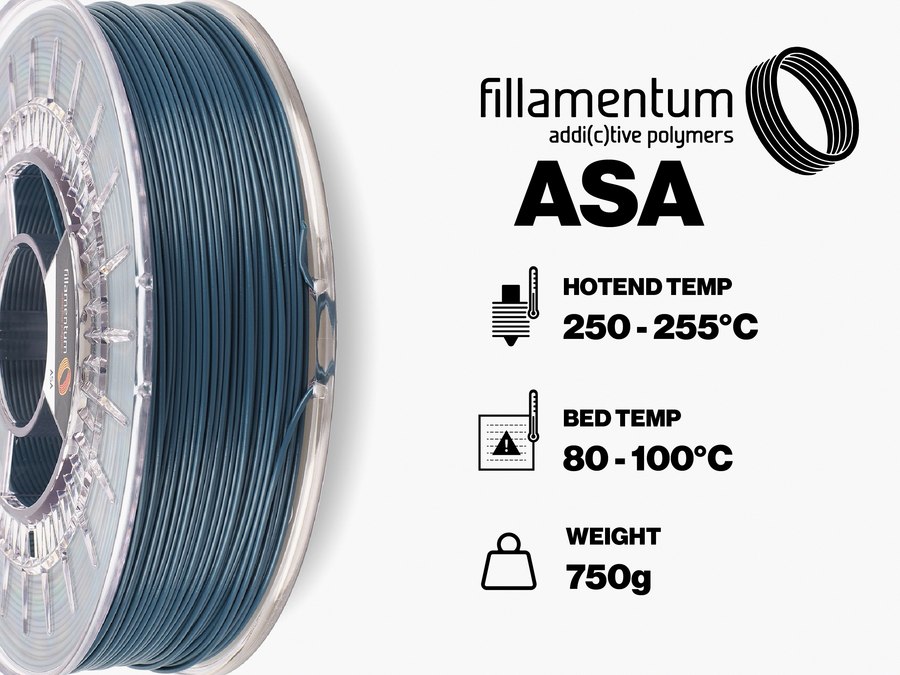 Fillamentum Dijon Mustard Extrafill ASA Filament - 1.75mm (0.75kg)