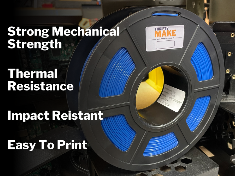 ThriftyMake Blue PETG Filament - 1.75mm (1kg)