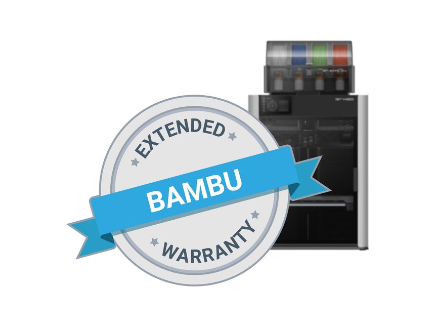 Bambu Lab H2D Extended 2 Year Warranty - 2 Years of Comprehensive