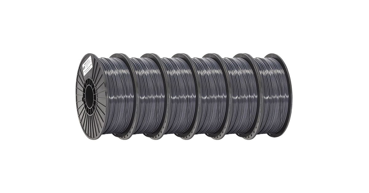 PRO Series Jet Gray PLA Filament Bundle - 1.75mm | MatterHackers